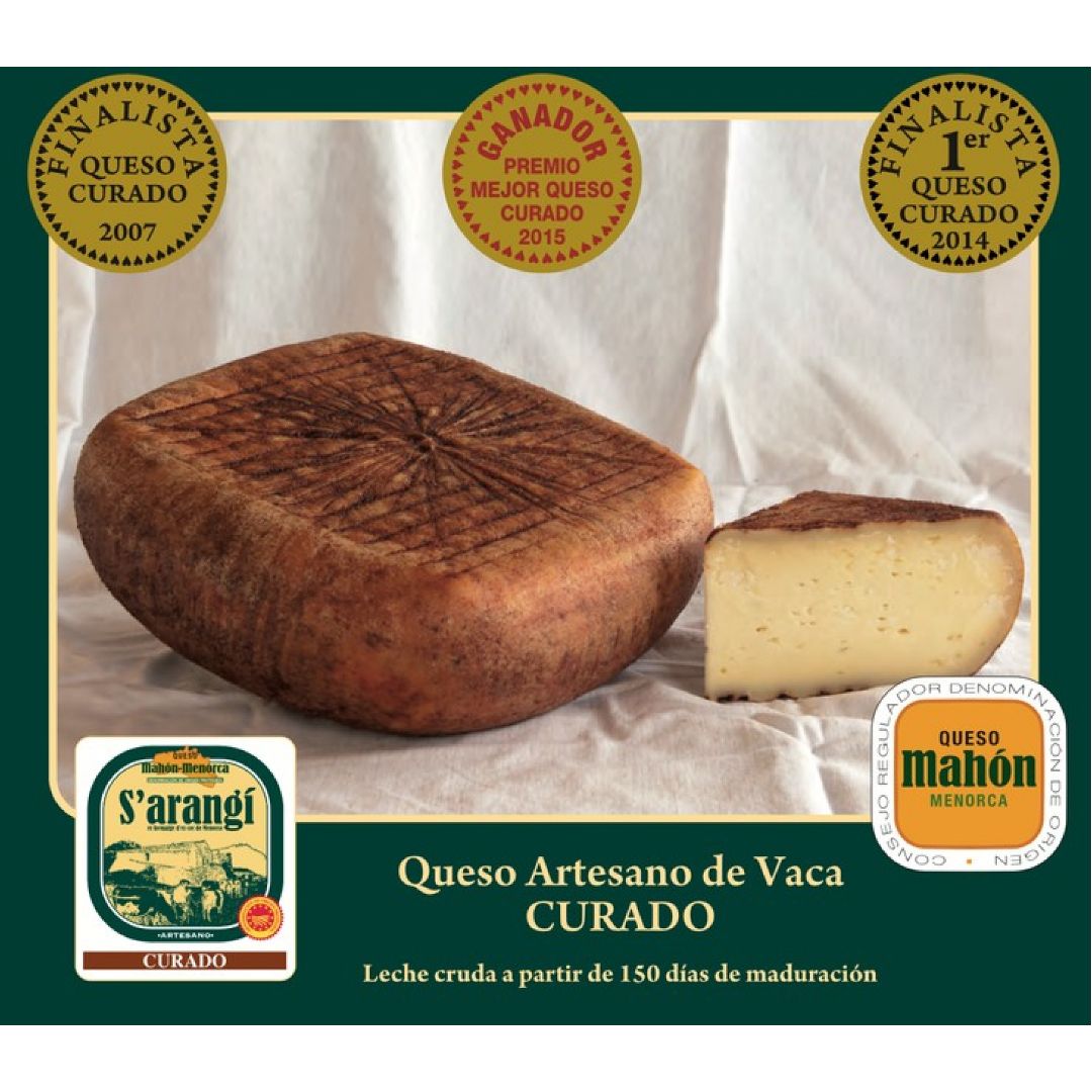 Queso curado de vaca