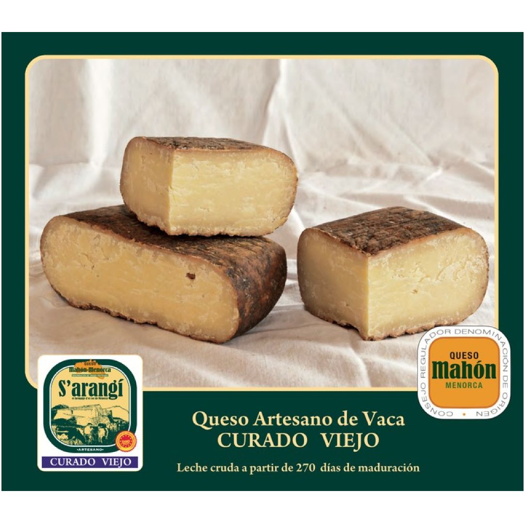 Queso curado viejo de vaca