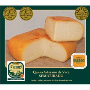 Queso semicurado de vaca